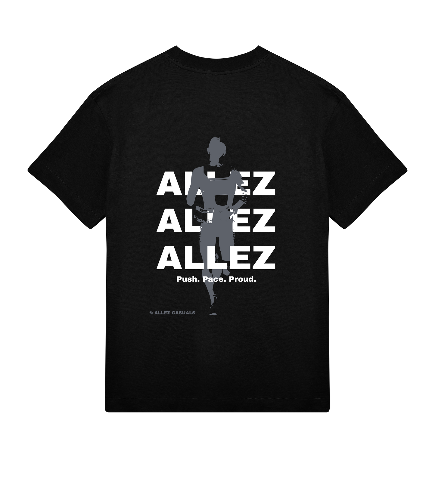 ALLEZ – Push. Pace. Proud. - Mens Boxy Tee