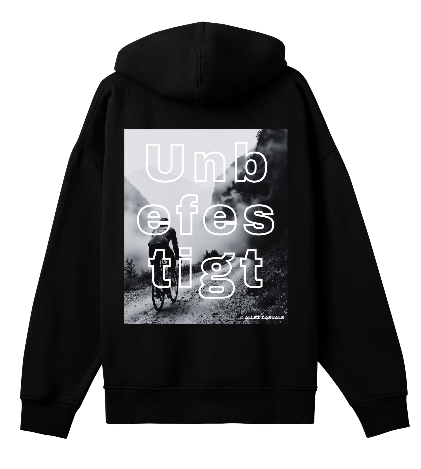 Unbefestigt – Mens Boxy Hoodie