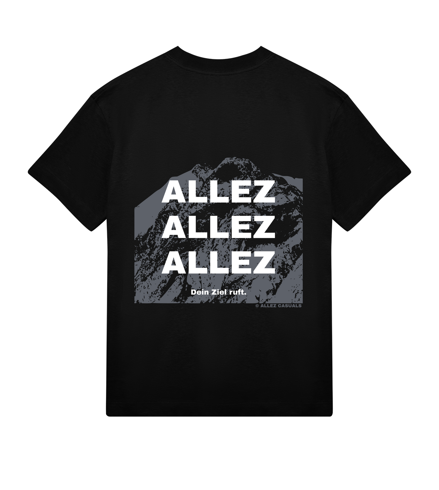 ALLEZ – Dein Ziel ruft. – Mens Boxy Tee