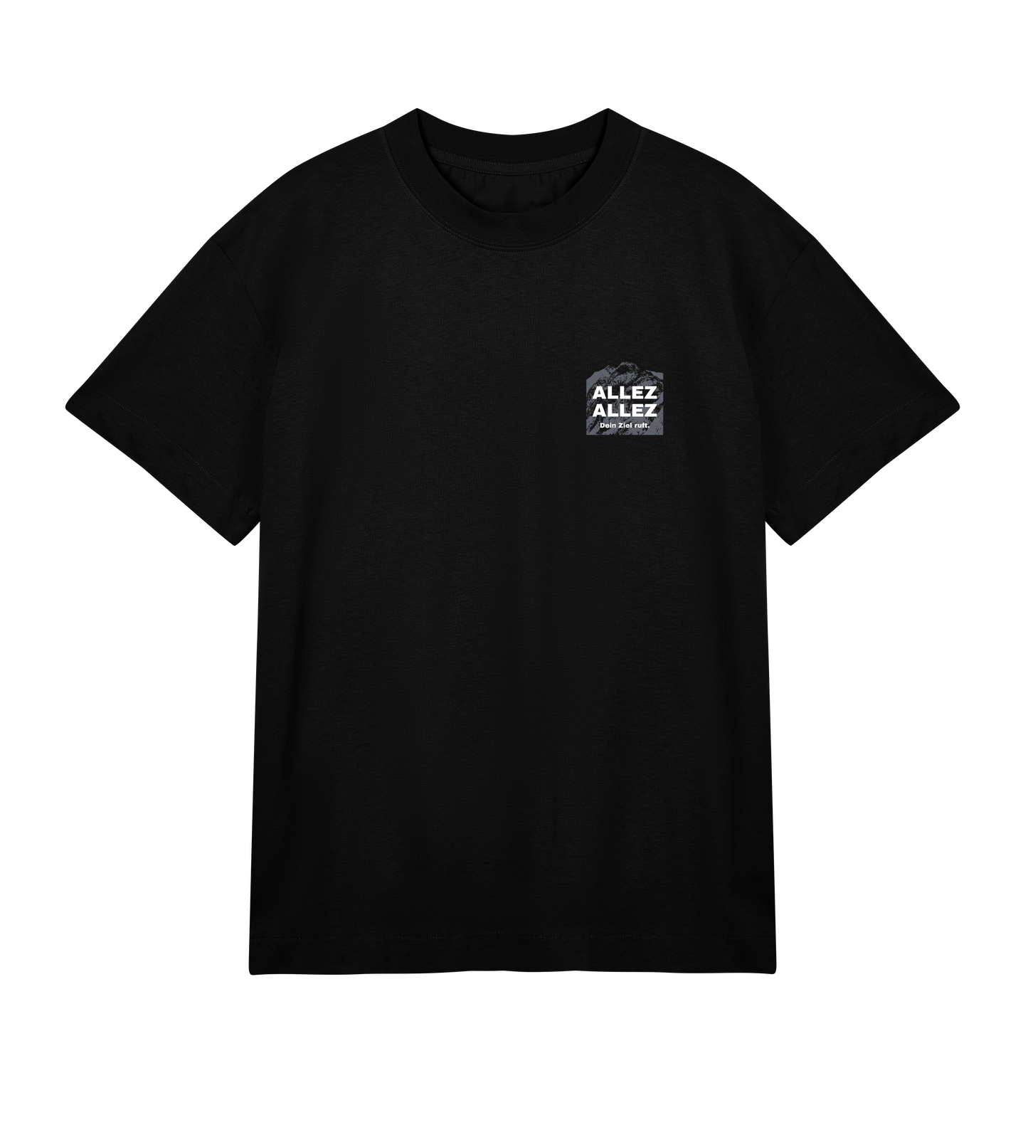 ALLEZ – Dein Ziel ruft. – Mens Boxy Tee
