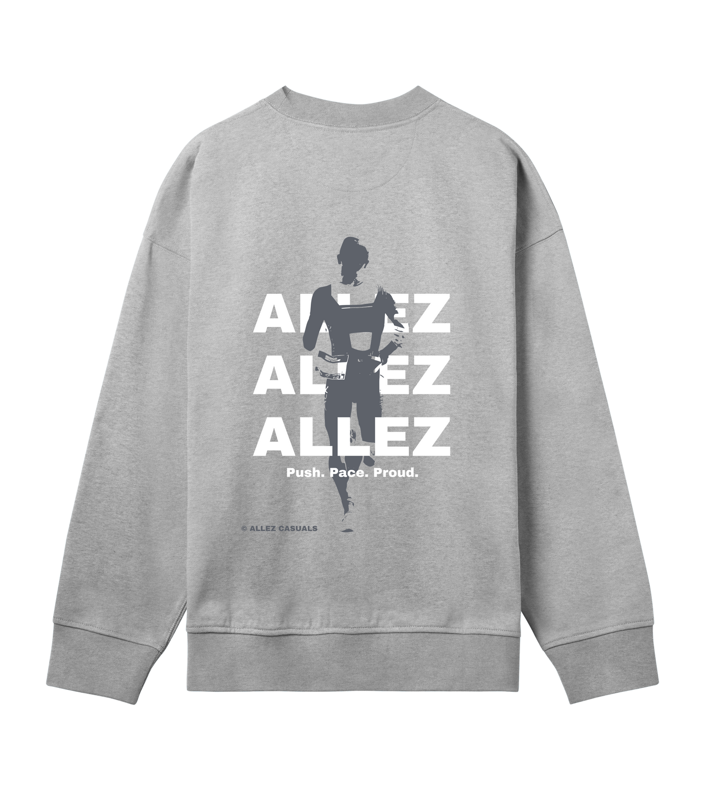 ALLEZ – Push. Pace. Proud. - Mens Boxy Sweatshirt