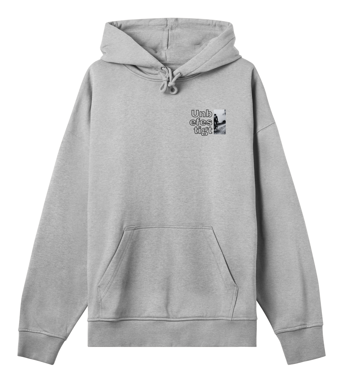Unbefestigt – Mens Boxy Hoodie