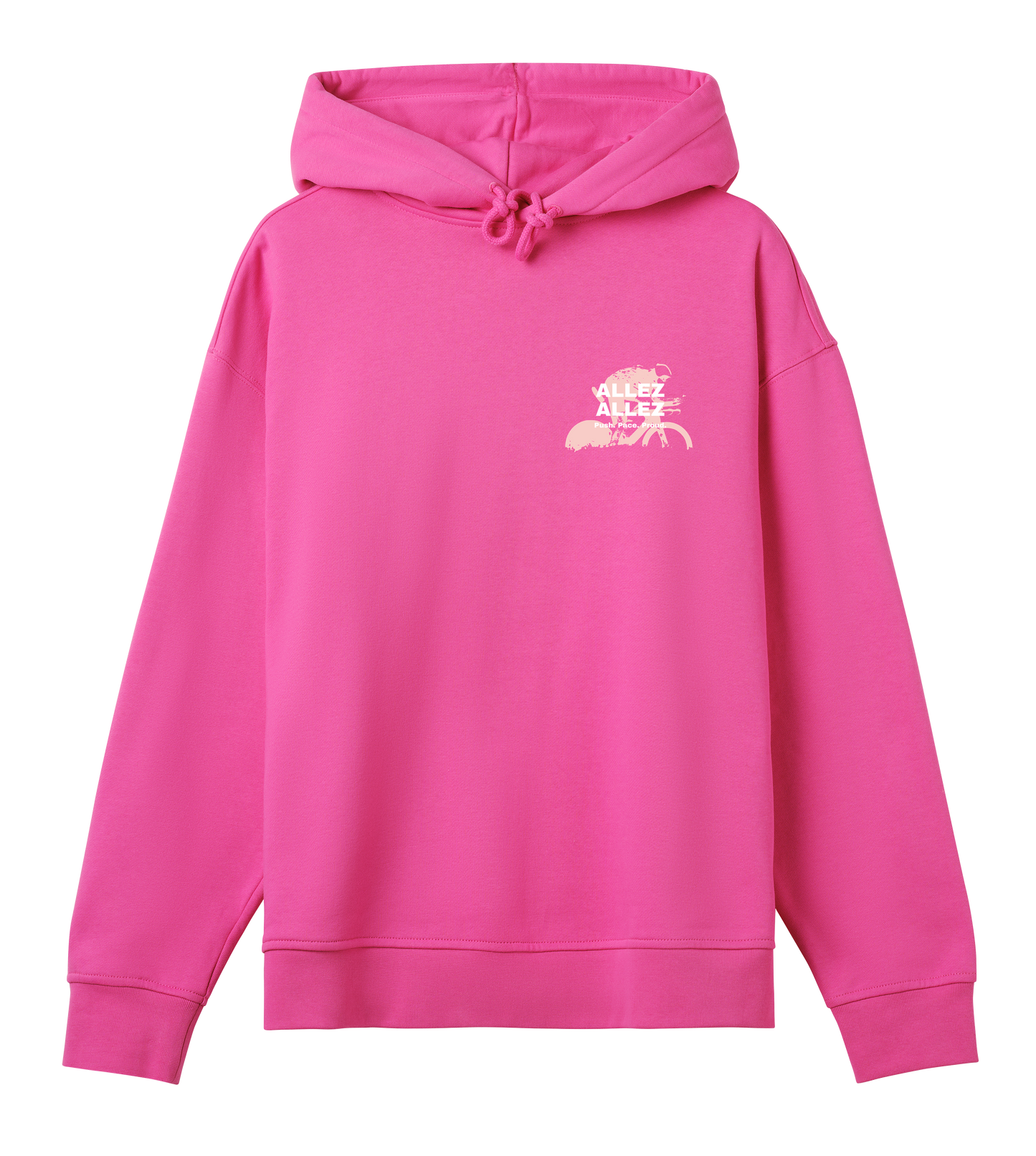 ALLEZ – Push. Pace. Proud. - Womens Oversized Hoodie