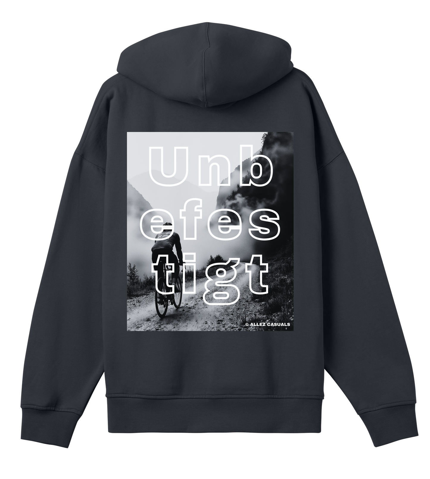Unbefestigt – Mens Boxy Hoodie