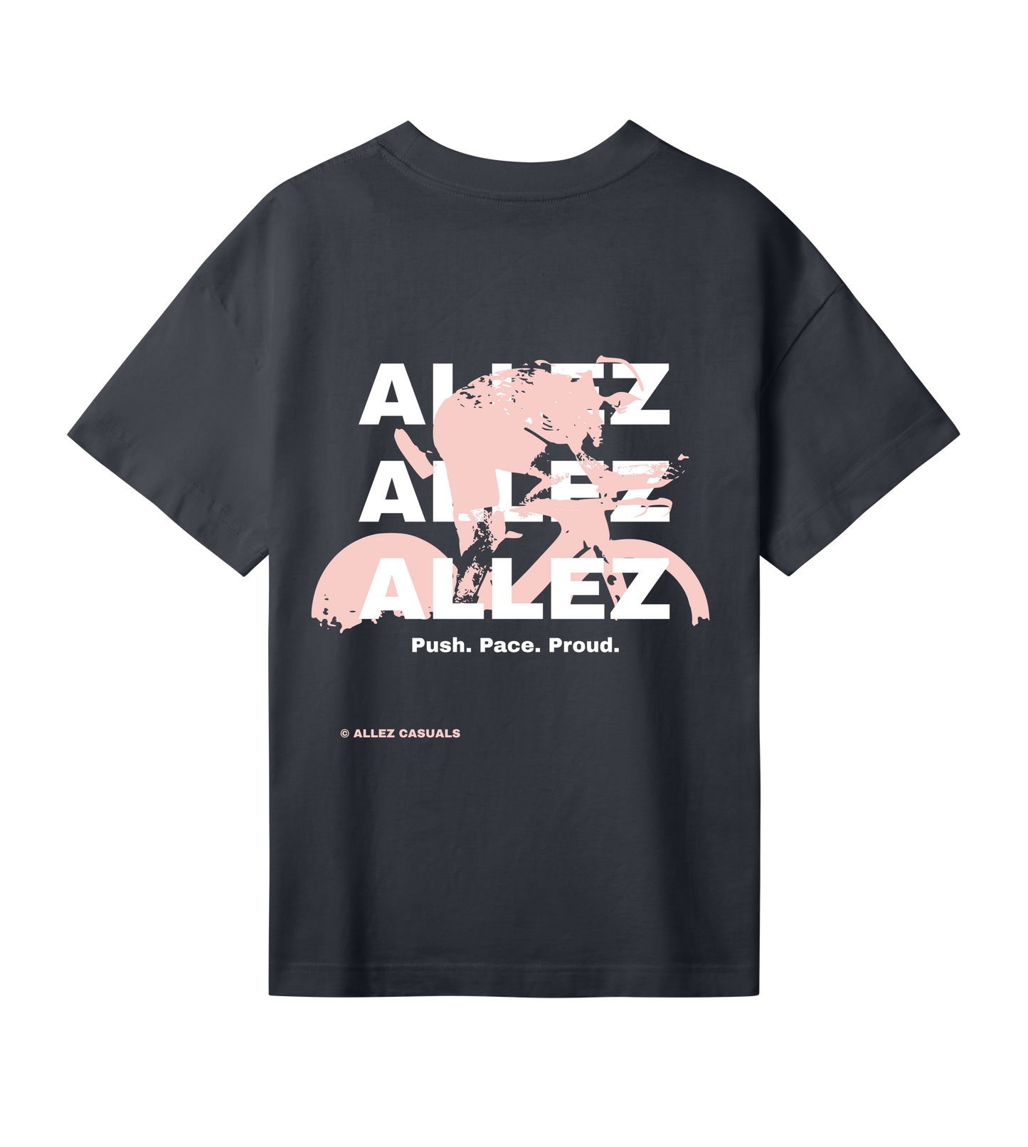 ALLEZ – Push. Pace. Proud. - Womens Oversized Tee