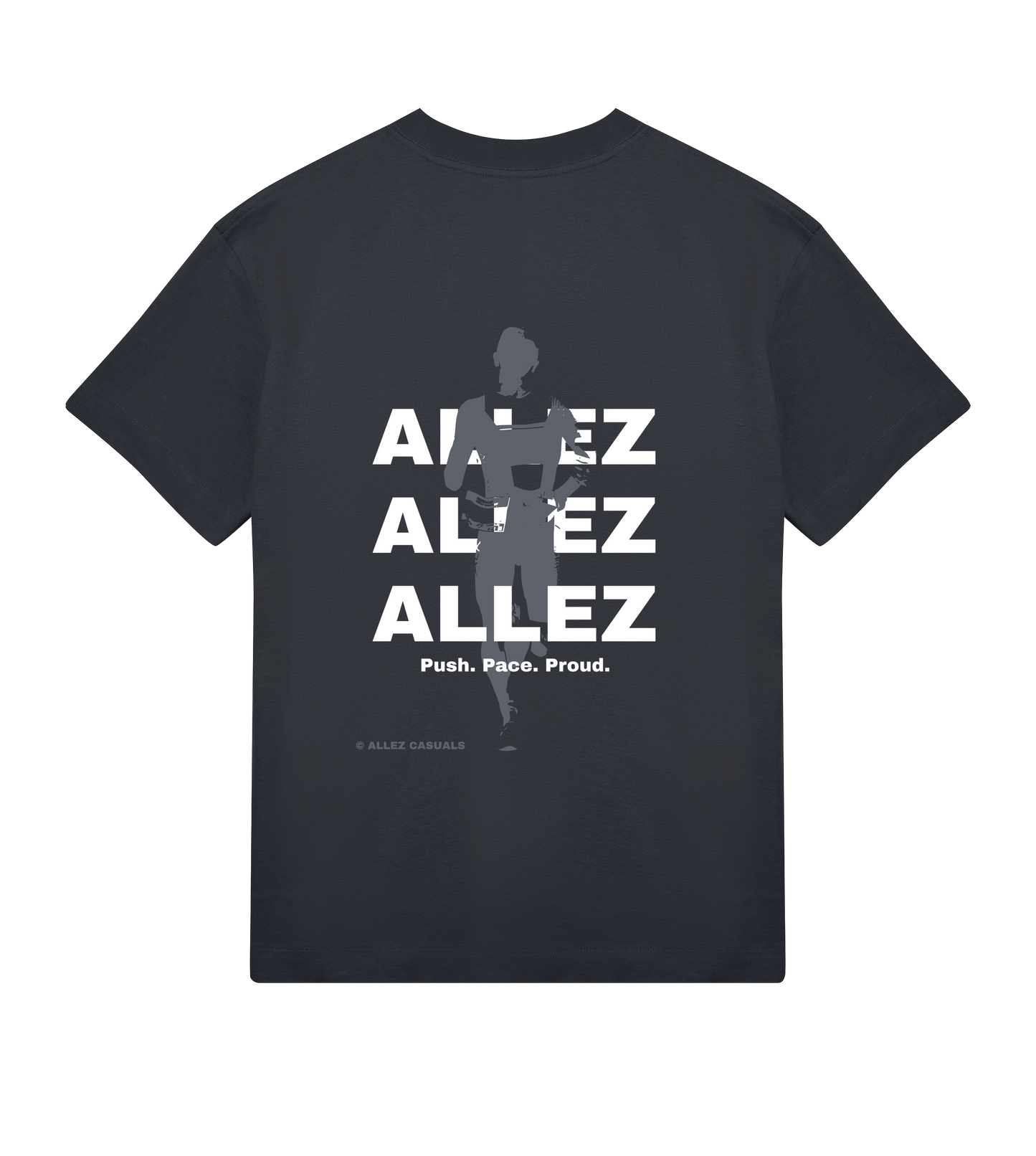 ALLEZ – Push. Pace. Proud. - Mens Boxy Tee
