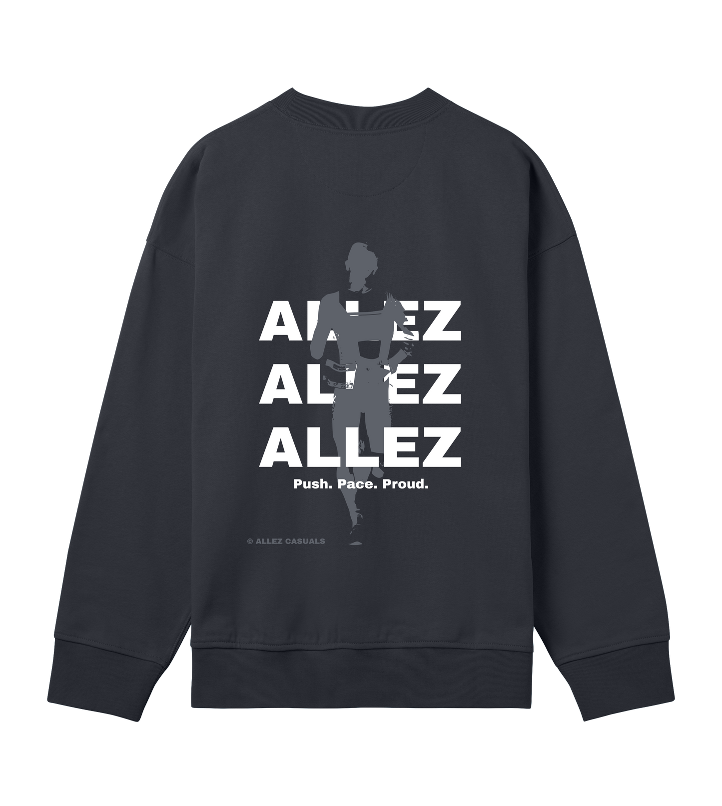 ALLEZ – Push. Pace. Proud. - Mens Boxy Sweatshirt