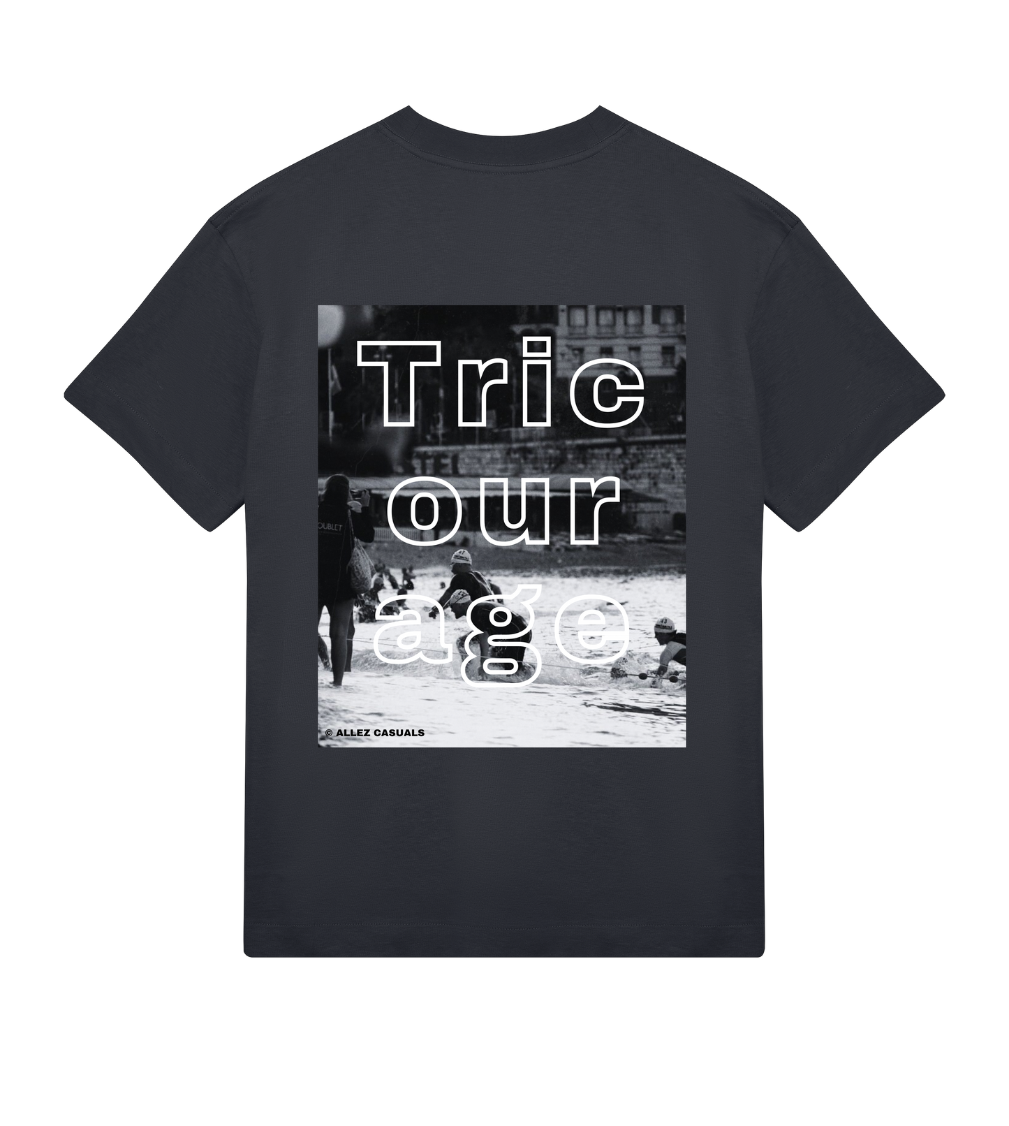 Tri Courage – Mens Boxy Tee