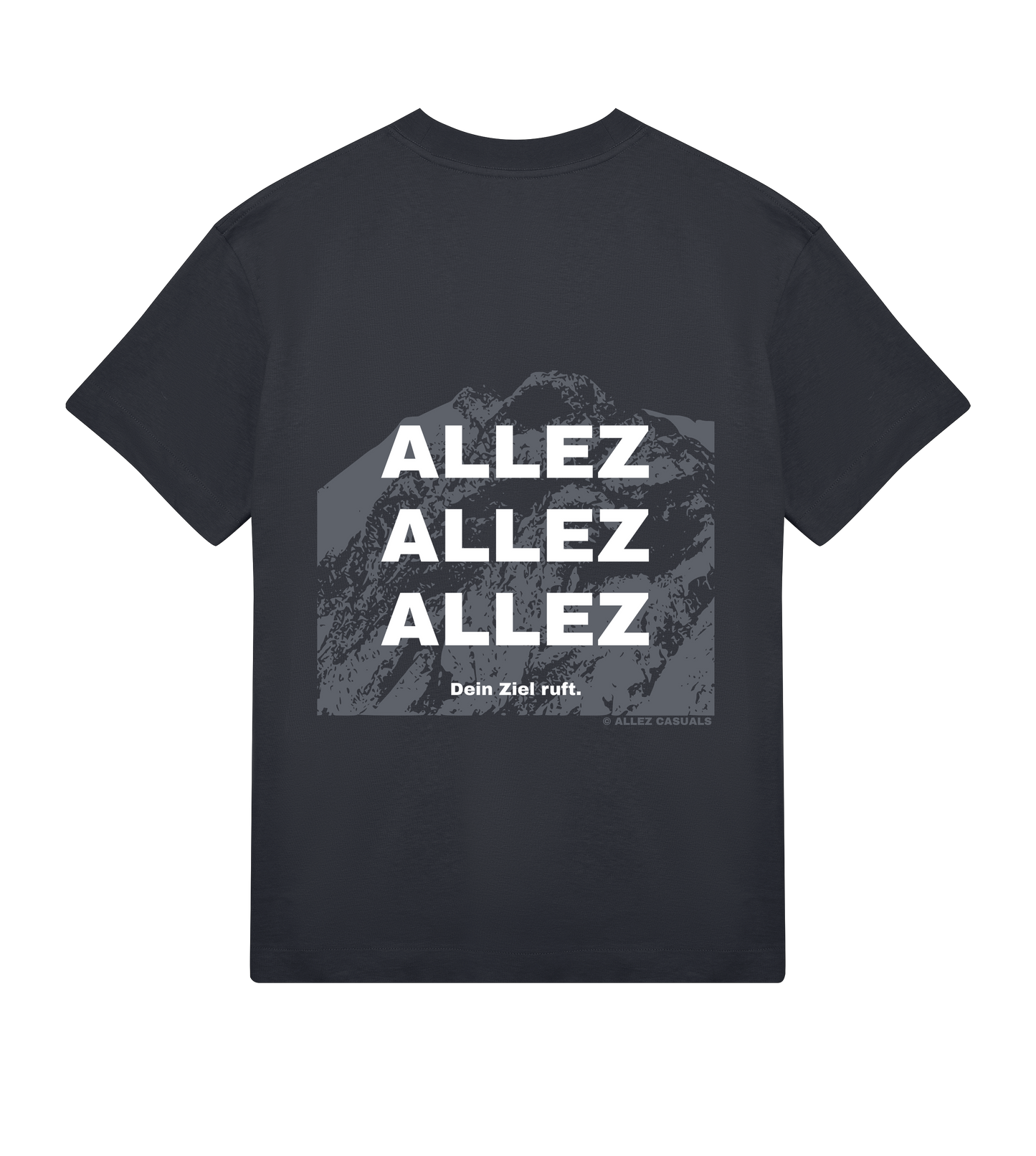 ALLEZ – Dein Ziel ruft. – Mens Boxy Tee