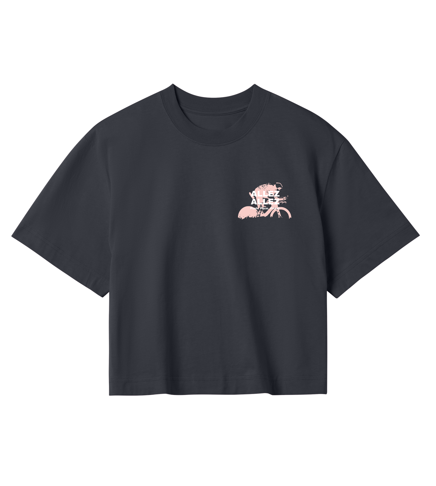 ALLEZ – Push. Pace. Proud. - Womens Crop Top