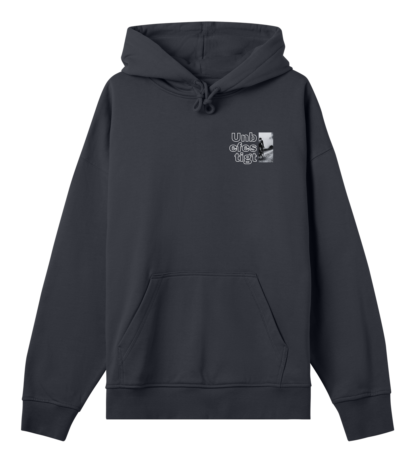 Unbefestigt – Mens Boxy Hoodie