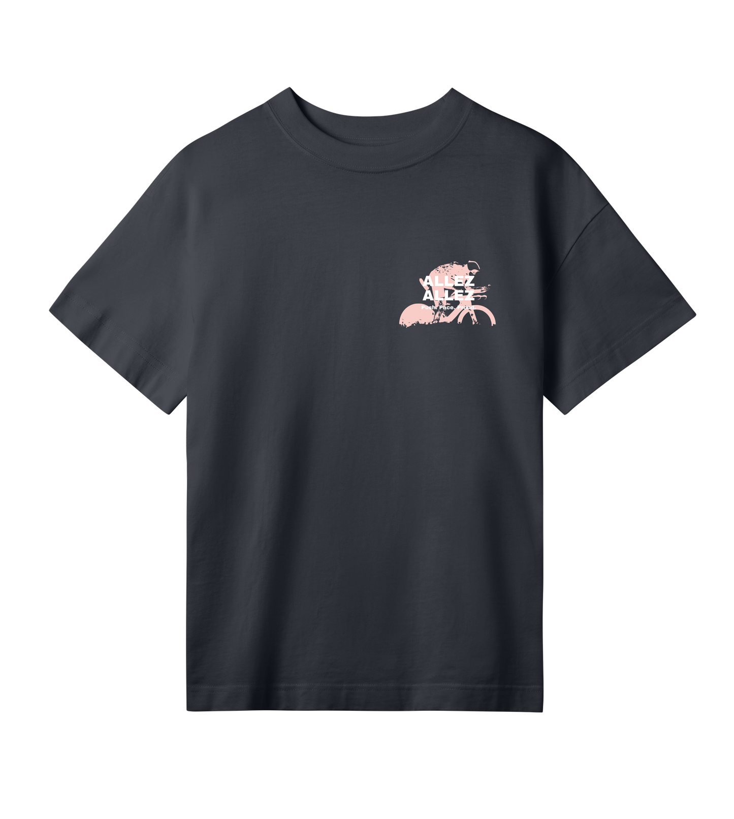 ALLEZ – Push. Pace. Proud. - Womens Oversized Tee