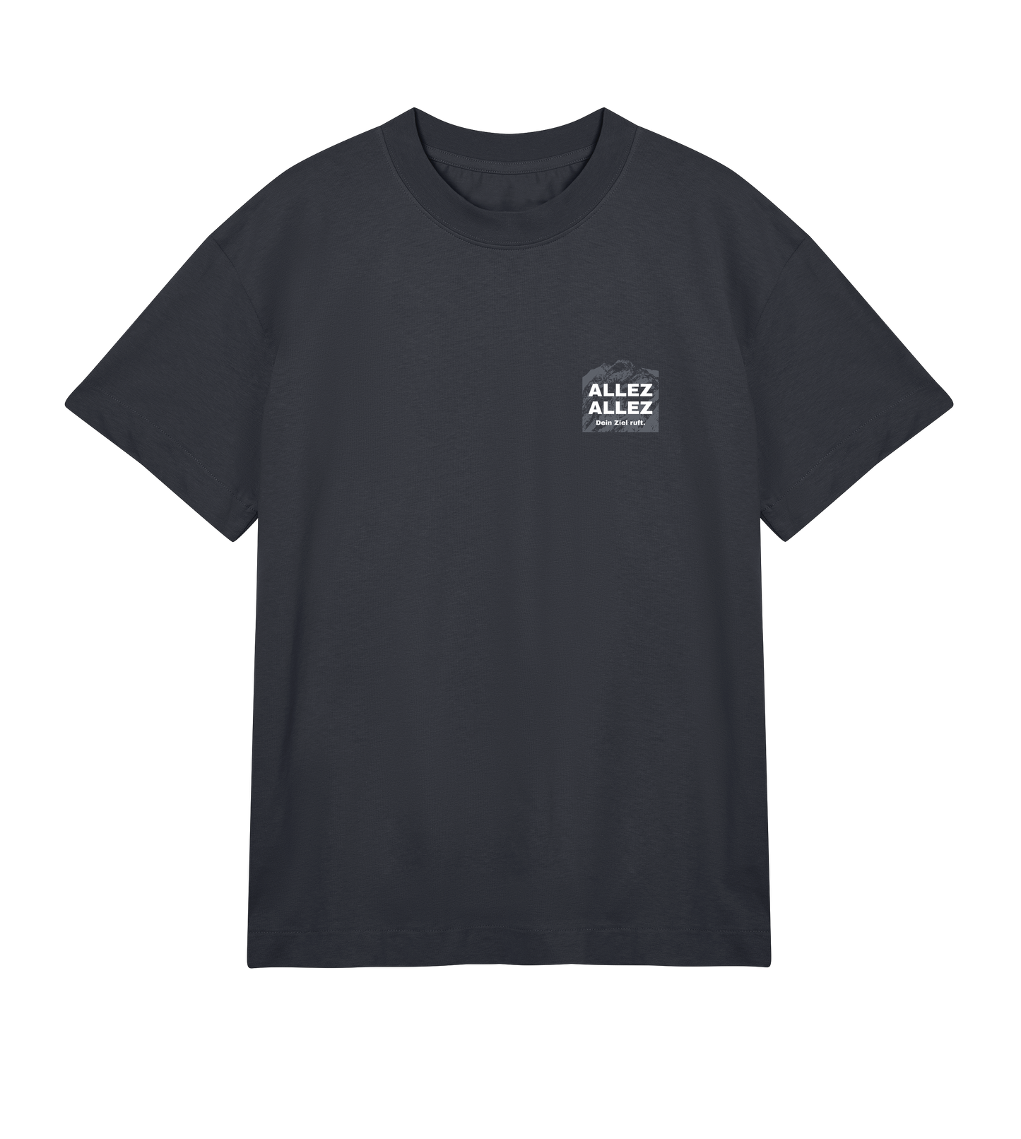 ALLEZ – Dein Ziel ruft. – Mens Boxy Tee