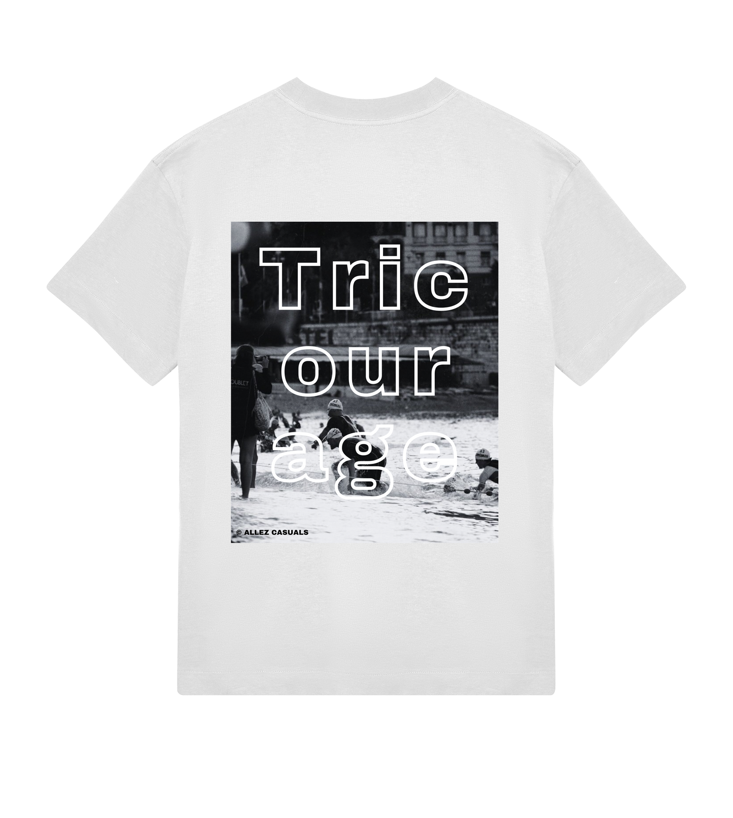 Tri Courage – Mens Boxy Tee
