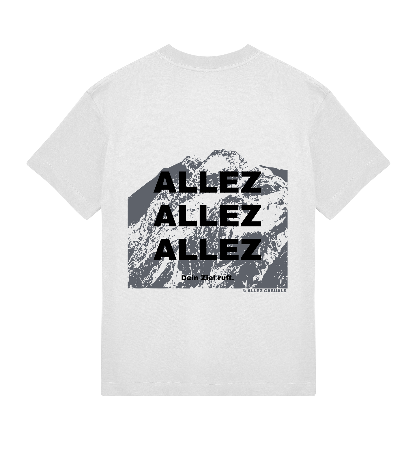 ALLEZ – Dein Ziel ruft. – Mens Boxy Tee