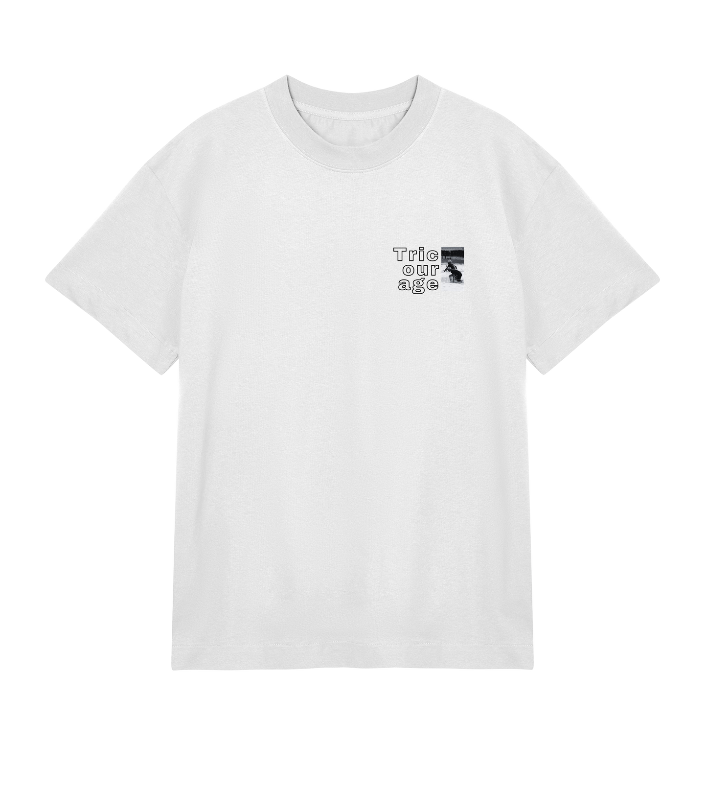 Tri Courage – Mens Boxy Tee