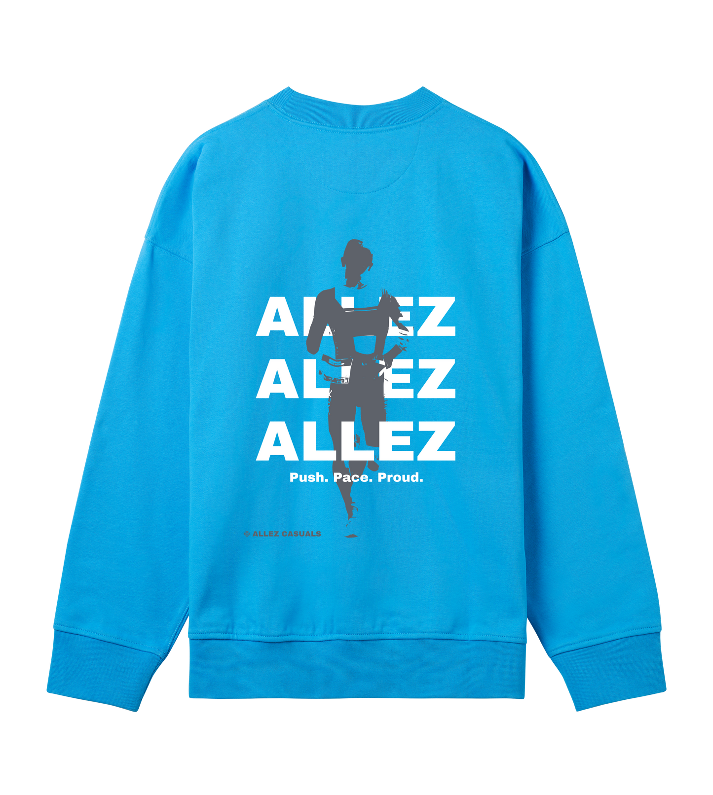 ALLEZ – Push. Pace. Proud. - Mens Boxy Sweatshirt