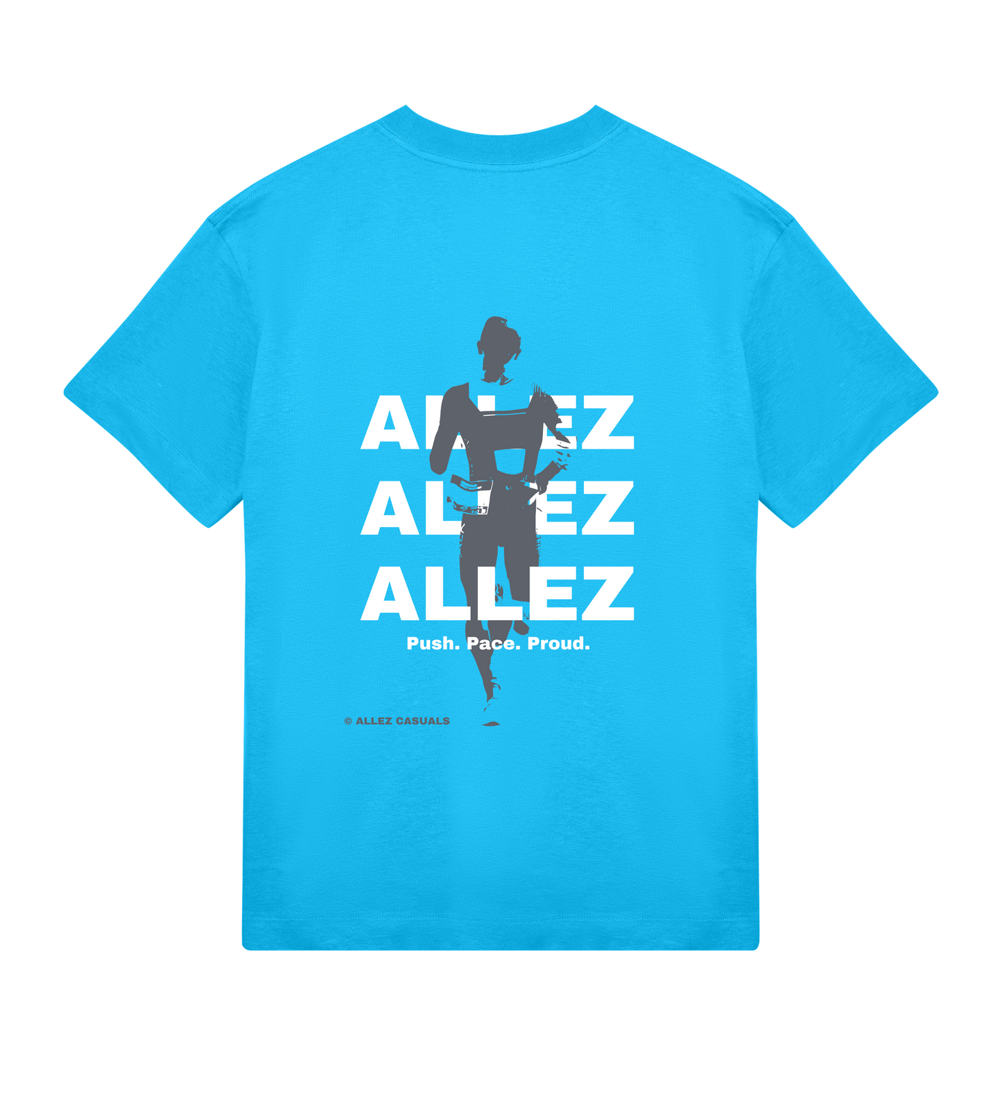 ALLEZ – Push. Pace. Proud. - Mens Boxy Tee