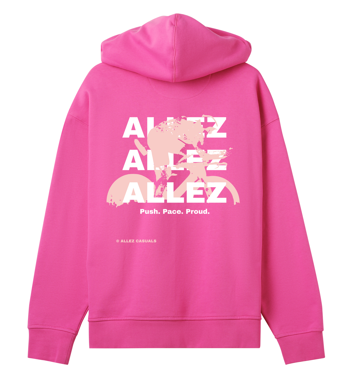 ALLEZ – Push. Pace. Proud. - Womens Oversized Hoodie