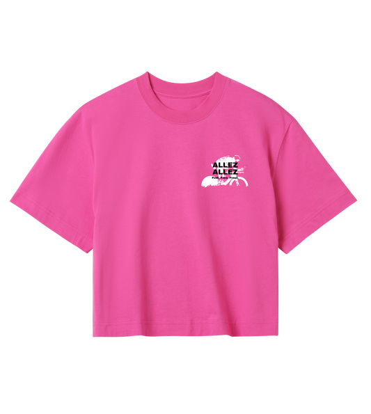 ALLEZ – Push. Pace. Proud. - Womens Crop Top