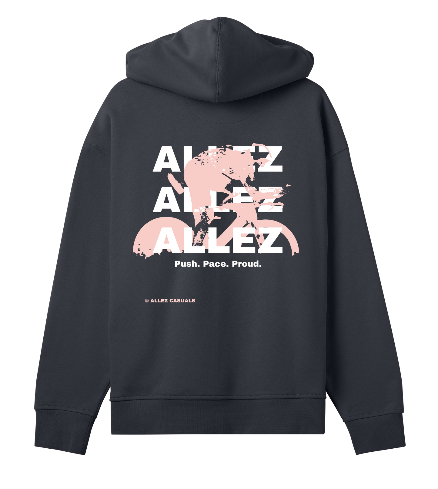 ALLEZ – Push. Pace. Proud. - Womens Oversized Hoodie