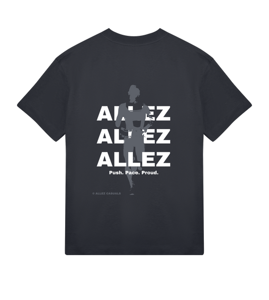 ALLEZ – Push. Pace. Proud. - Mens Boxy Tee